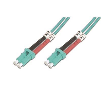 Волоконно-оптичний патч-корд, дуплекс, LC to LC MM OM3 50/125 µ, 10 м DK-2533-10/3 DIGITUS by ASSMANN