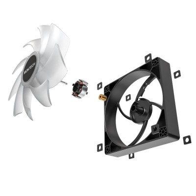 Корпусний вентилятор 120MM GF120 PWM BLACK MONTECH Корпусний вентилятор 120MM GF120 PWM BLACK MONTECH