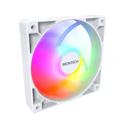 Корпусний вентилятор 120MM GF120 PWM WHITE MONTECH