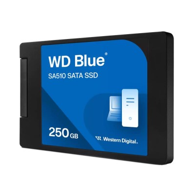 Твердотільний запам’ятовувальний пристрій накопичувач (SSD) SATA 2.5" 250GB 6GB/S BLUE SA510 WDS250G3B0A WDC