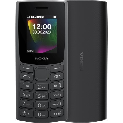 Телефон Nokia 106DS 2023 Charcoal