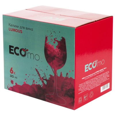 Келих ECOMO LUMOUS /НАБІР/ 6X310 мл (GB08310310)