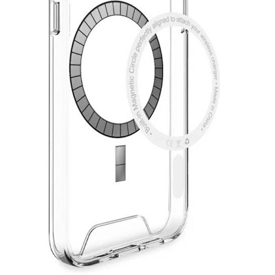 Чохол TPU Space Case with MagSafe для Samsung Galaxy S21 FE Прозорий Чохол TPU Space Case with MagSafe для Samsung Galaxy S21 FE Прозорий