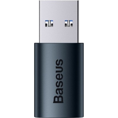 Адаптер Baseus Ingenuity Series Mini OTG Adaptor USB 3.1 To Type-C (ZJJQ000103) Blue