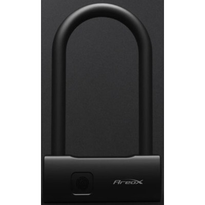 Велозамок зі сканером відбитка пальця Xiaomi AreoX U-lock Smart Fingerprint U8 (220 мм)