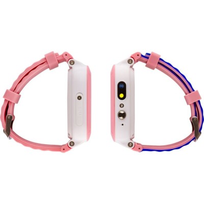 Дитячий смарт-годинник AmiGo GO004 Splashproof Camera+LED Pink