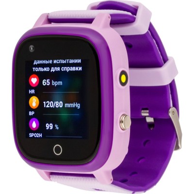 Дитячий смарт-годинник AmiGo GO005 4G WIFI Thermometer Purple