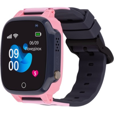 Дитячий смарт-годинник AmiGo GO008 MILKY GPS WIFI Pink