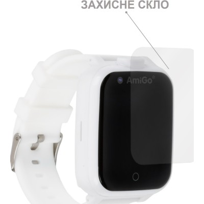 Дитячий смарт-годинник с видеозвонком AmiGo GO006 GPS 4G WIFI White