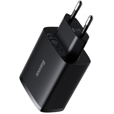 Зарядний Пристрій Baseus Compact 17W (3USB) (CCXJ020101) Black