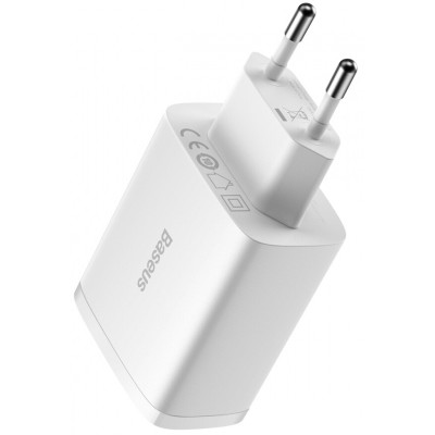 Зарядний Пристрій Baseus Compact 17W (3USB) (CCXJ020102) White