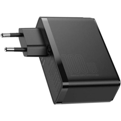 Зарядний Пристрій Baseus GaN2 Pro Quick Charger 100W CCGAN2P-L01 (2Type-C + 2USB) Black