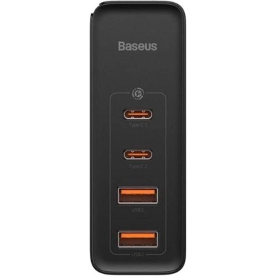 Зарядний Пристрій Baseus GaN2 Pro Quick Charger 100W CCGAN2P-L01 (2Type-C + 2USB) Black