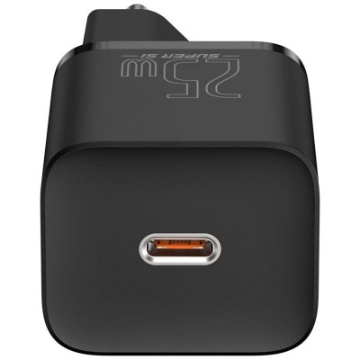Зарядний Пристрій Baseus Super Si Quick Charger 1C 25W (CCSP020101) Black