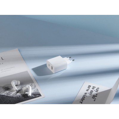 Зарядний Пристрій Xiaomi 33W C+U (BHR4996GL) White