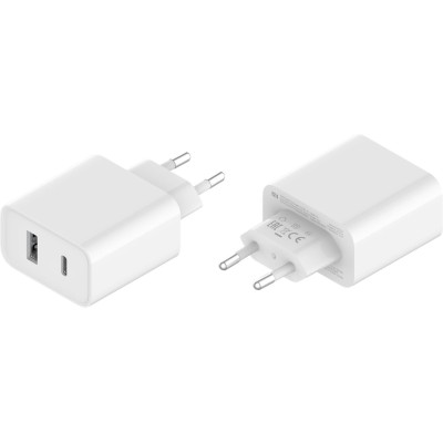 Зарядний Пристрій Xiaomi 33W C+U (BHR4996GL) White