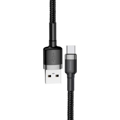 Кабель Baseus Cafule MicroUSB (CAMKLF-CG1) Black 2m