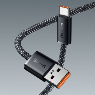 Кабель Baseus Dynamic Series Fast Charging Type-C 100W (1m) CALD000616 Slate Gray