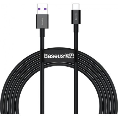 Кабель Baseus Superior Series Type-C 66W (CATYS-A01) Black 2m