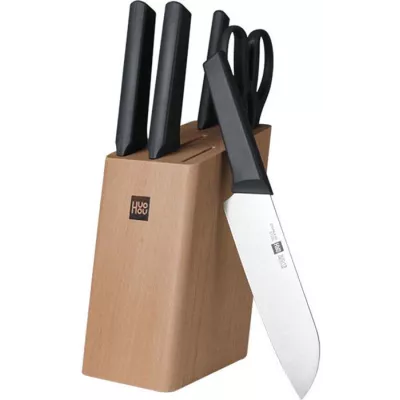 Набір кухонних ножів Xiaomi Huo Hou Youth Knifes Set 6 в 1 (HU0057)