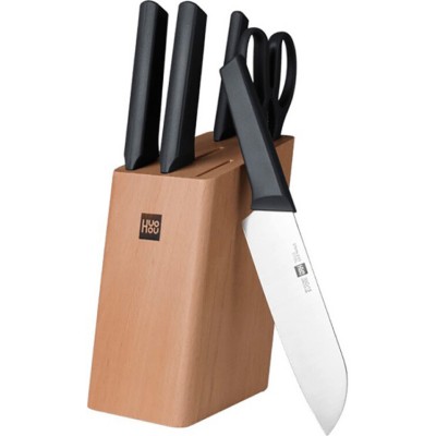 Набір кухонних ножів Xiaomi Huo Hou Youth Knifes Set 6 в 1 (HU0057)