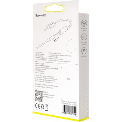 Перехідник AUX Baseus L54 Type-C To 3.5mm CATL54-0G