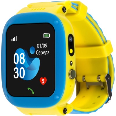 Смарт-годинник Для дітей AmiGo GO004 GLORY Blue-Yellow