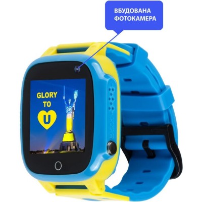 Смарт-годинник Для дітей AmiGo GO008 GLORY GPS WIFI Blu-Yel