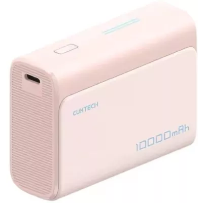 Power Bank CUKTECH PB100 10000 mAh 30W 1C1A рожевий