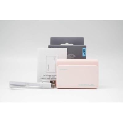 Power Bank CUKTECH PB100 10000 mAh 30W 1C1A рожевий