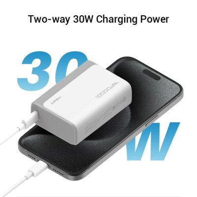 Power Bank CUKTECH PB100 10000 mAh 30W 1C1A сірий