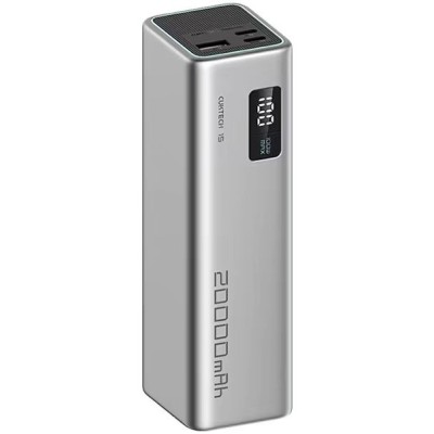 Power Bank CUKTECH PB200 20000mAh 85W 2C1A сірий