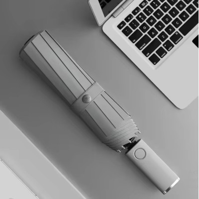 Автоматична парасолька ZuoDu Umbrella LED ZD220 Сірий