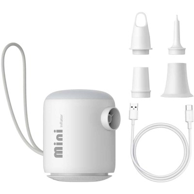 Автомобільний насос Baseus PocketGo Portable Air Pump (C11157700221-00) White