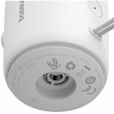 Автомобільний насос Baseus PocketGo Portable Air Pump (C11157700221-00) White