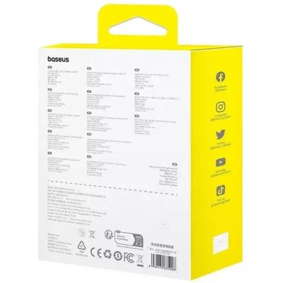 Автомобільний насос Baseus PocketGo Portable Air Pump (C11157700221-00) White