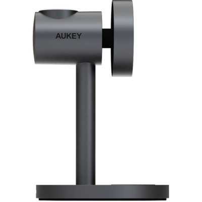 Бездротовий зарядний пристрій Aukey MagFusion 3-in-1 15W Qi2 (LC-MC311) сірий