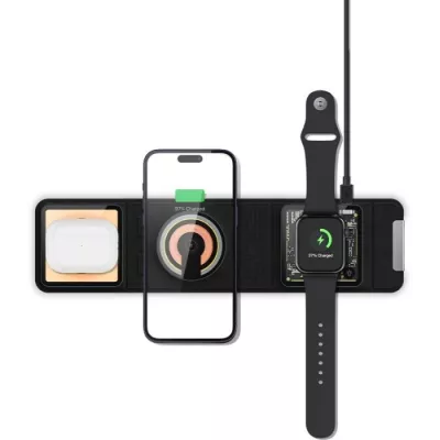 Бездротовий зарядний пристрій MAXCO 3in115Wmulti-compatiblity (MCW-02) чорн