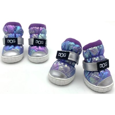 Взуття для собак Pet DOG Teddy shoes розмір M Фіолетовий