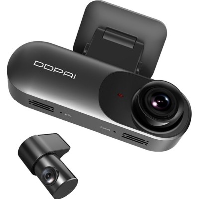 Відеореєстратор DDpai Dash camera Mola N3 Pro GPS Global version з камерою заднього виду