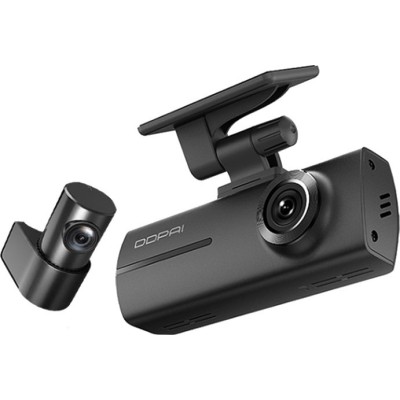 Відеореєстратор DDpai Dash camera N1 Dual Global version з камерою заднього виду