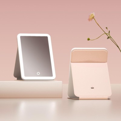 Дзеркало для макіяжу DOCO FMO01 Travel Flip Version Білий