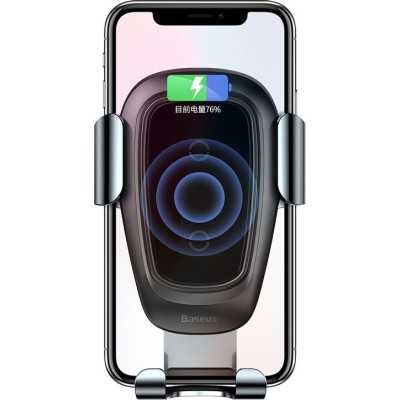 Зарядное устройство Baseus Metal Wireless Charger Gravity Car MountTarnish (WXYL-B0A) Зарядное устройство Baseus Metal Wireless Charger Gravity Car MountTarnish (WXYL-B0A)