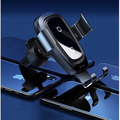 Зарядное устройство Baseus Metal Wireless Charger Gravity Car MountTarnish (WXYL-B0A) Зарядное устройство Baseus Metal Wireless Charger Gravity Car MountTarnish (WXYL-B0A)