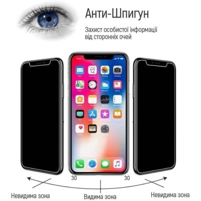 Захисне скло iPhone 14 Pro Max/15 Plus/16 Plus ColorWay 9H FC glue чорне Захисне скло iPhone 14 Pro Max/15 Plus/16 Plus ColorWay 9H FC glue чорне