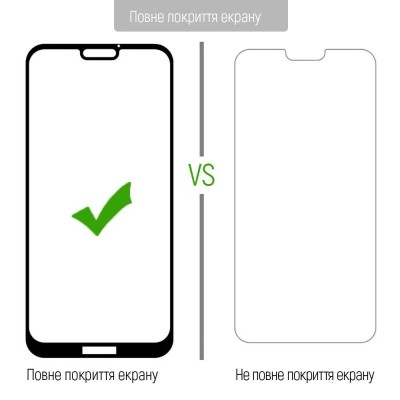 Захисне скло iPhone 14 Pro Max/15 Plus/16 Plus ColorWay 9H FC glue чорне Захисне скло iPhone 14 Pro Max/15 Plus/16 Plus ColorWay 9H FC glue чорне