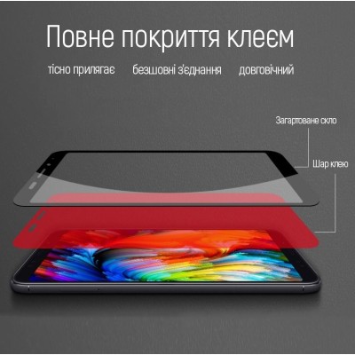 Захисне скло Xiaomi Pocophone X6 Pro ColorWay 9H FC glue Black