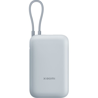 Портативна батарея Xiaomi 10000mAh 22.5W (Integrated Cable) (BHR9073GL) голуб