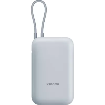 Портативна батарея Xiaomi 10000mAh 22.5W (Integrated Cable) (BHR9073GL) голуб