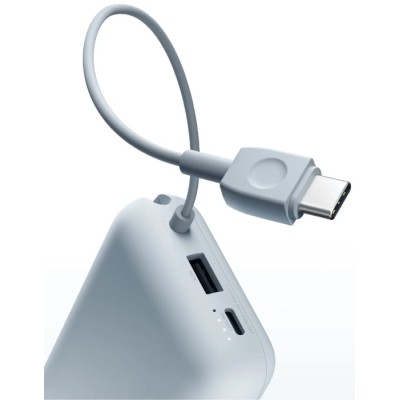 Портативна батарея Xiaomi 10000mAh 22.5W (Integrated Cable) (BHR9073GL) голуб